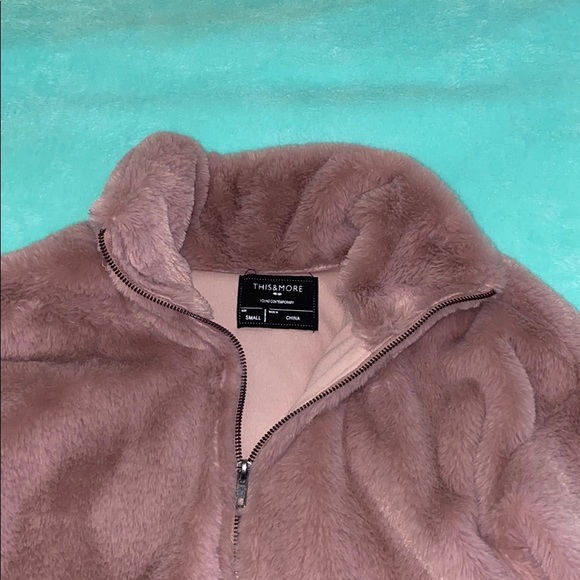 Mauve toy story bear hoodie - Picture 1 of 3